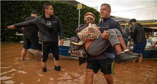 ब्राजील में बाढ़ का कहर, 33 लोग अभी भी लापता